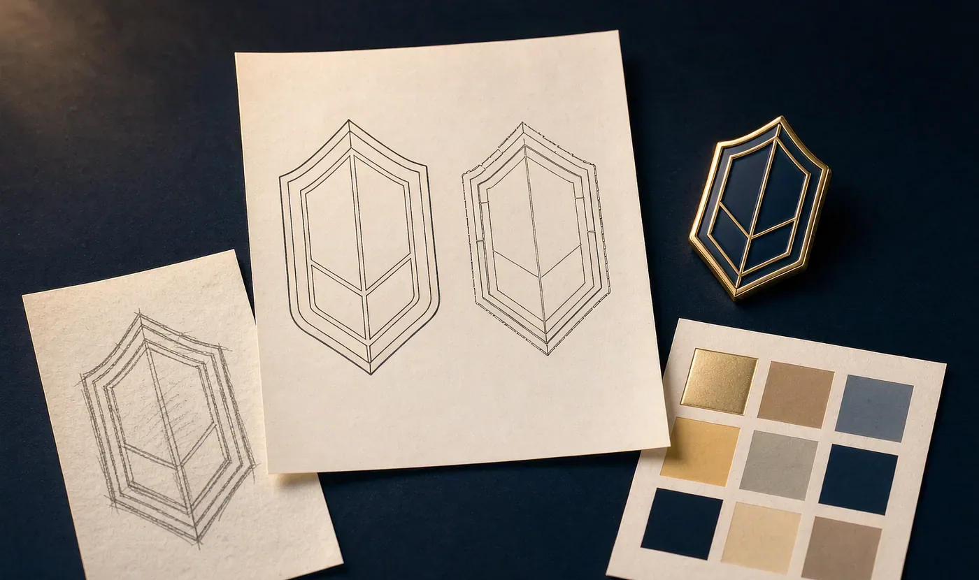 Cómo Preparar el Arte para Regalos de Metal — Concepto de Diseño Ilustrativo