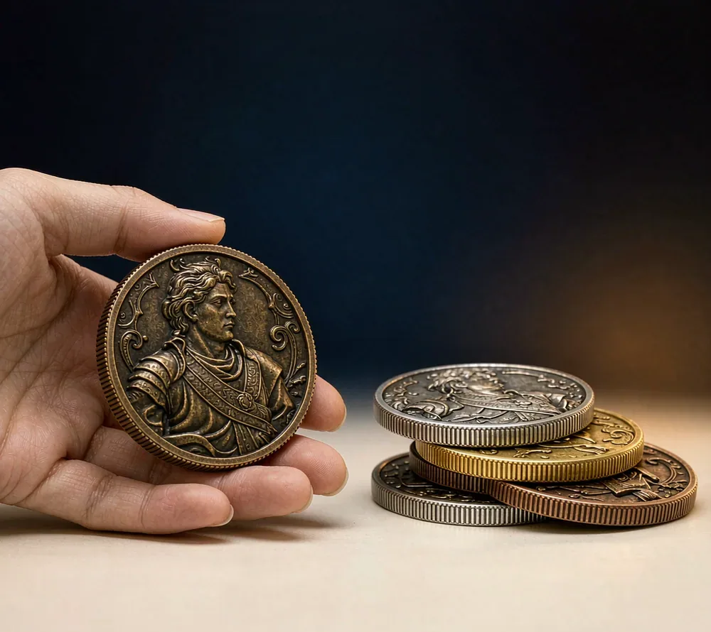 Challenge Coins — Illustrative Design Concept